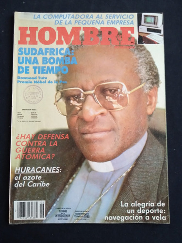 Revista Hombre De Mundo N° 6 Junio 1985 Desmond Tutu. J