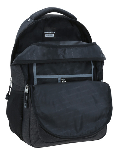 Mochila Grande Chenson Pro Olex Color Negro Unisex