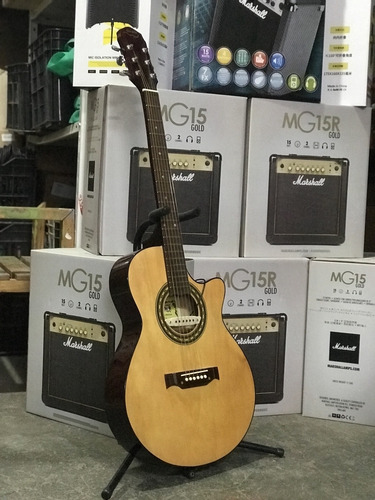 Guitarra Electroacustica Gracia 300 Sh80 Mic Boca Liq#