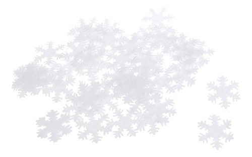 50 Piezas Adonros Copo De Nieve De Navidad No Tejida De Tela