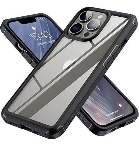 Team Luxury iPhone 13 Pro Case, [uniq Series] Clear 2qwzq