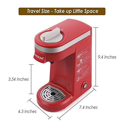 Cafetera De Filtro Chulux Qf-cm802 Una Sola Taza Para