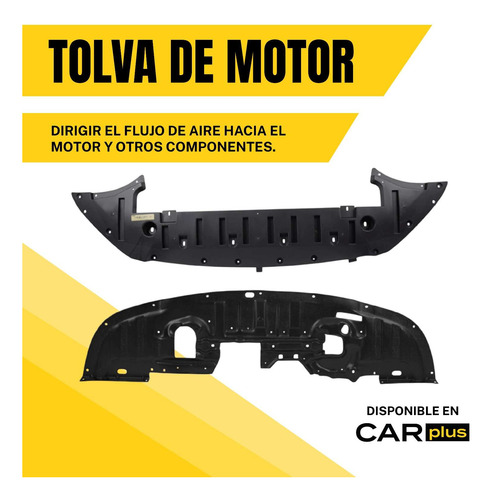 Tolva Inferior Motor Vw Jetta Clasico 1.9 2014 2015
