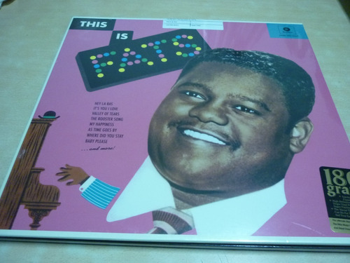 Fats Domino This Is Fats Vinilo Nuevo Limited Editio Ggjjzz