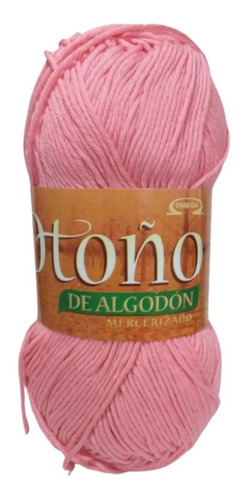 Hilaza Otoño 100% Algodón Madeja De 100g Color Rosa