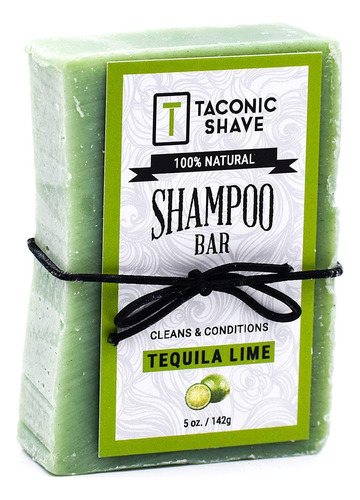 Taconic Shave Lima Champú Bar - Todo Natural/hecho A Mano .