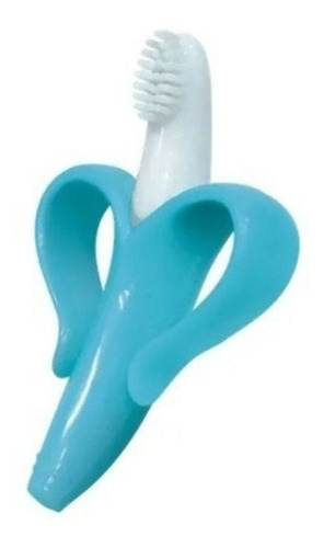 Mordedor Bebe Bananinha Massageador Azul Buba 09740 Oferta