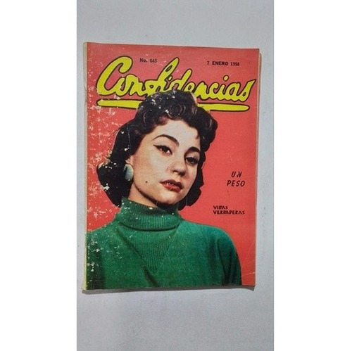 Revista Confidencias #645- Enero 1958- 66 Páginas 