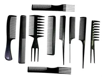 Comprar Peines Set Completo Cabello 10 Piezas Peluquerías, Barberías