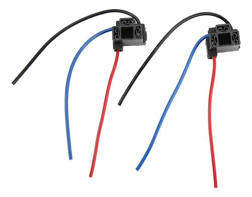 2 Enchufes Para Faros Delanteros H4 4, Arnés De Cableado Neg