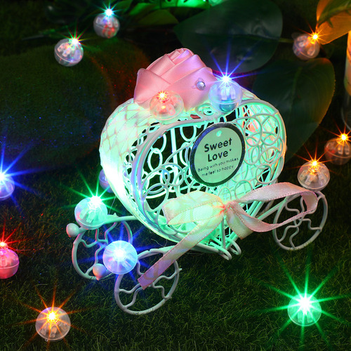 / Mini Lámpara Led Con Forma De Bola Pequeña, 100 Unidades