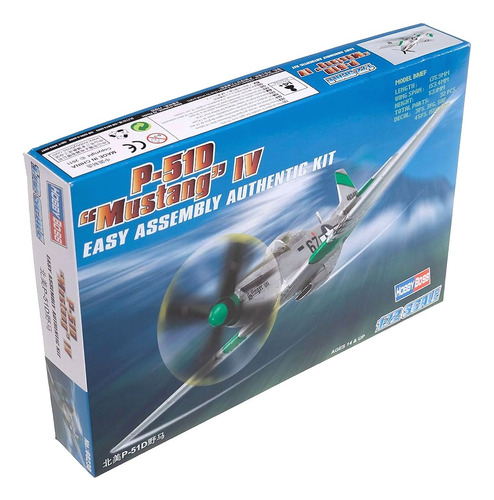 P-51d  Mustang  Iv - 1/72 - Hobbyboss 80230