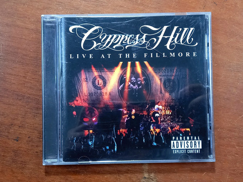 Cd Cypress Hill - Live At The Fillmore (2000) Canada R5