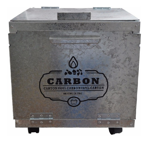 Cajon Baul Zinc Bajo Parrilla Carbon Carbonero P Asado 12ce