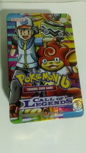 Juego Pokemon 6  Trading Card Game, Call Of  Legends.  