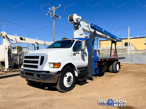 Grua Titan 2011 Ford F750 Con Manitex 1770c De 17 Toneladas