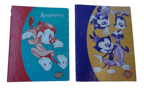 Carpeta Oficio 2 Aros Mag Cartone Animaniacs Retro Vintage