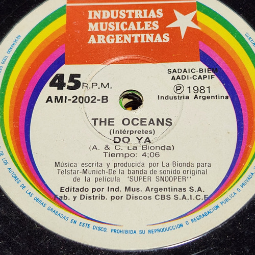 Simple The Oceans Industrias Musicales Argentinas C4