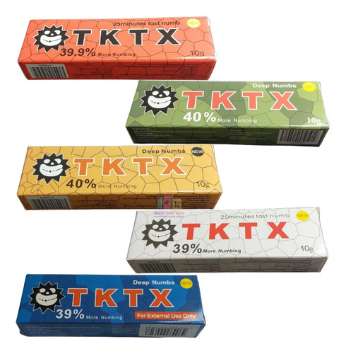 Tktx 10g Crema Adormecedora Para Micropigmentacion Tatuajes