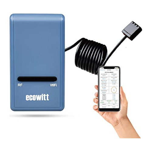 Ecowitt Gw1100 Wi-fi Weather Station Sensor Gateway Con Temp