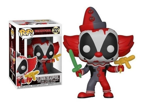 Figura Funko Pop Deadpool Clown Deadpool #322