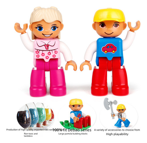 - Bloques Grandes Compatibles Lego Madre R806 Bosizhi