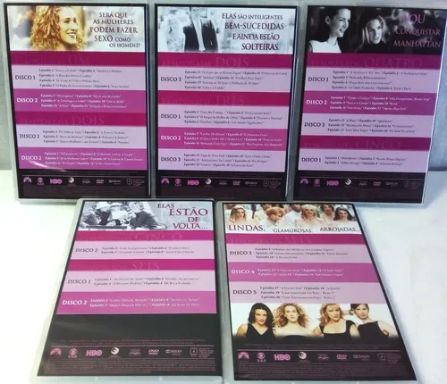 Sex And The City Collection Box Dvd 18 Discos 6 Temporadas
