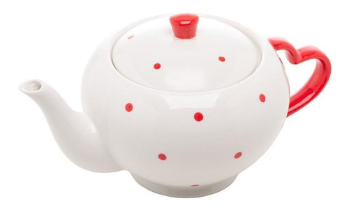 Bule Para Chá Wolff Petit Pois De Porcelana