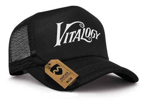 Gorra Pearl Jam Vitalogy Eddie Vedder - Mapuer Remeras