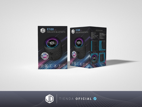 Imagen 7 de 10 de Parlante Portátil Inalambrico Bluetooth 5.0 Jd E100 10w Rms