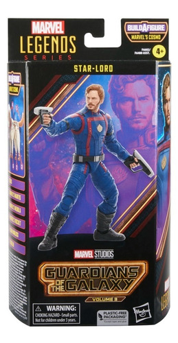 Figura Marvel Legends Star Lord Guardianes De La Galaxia 3