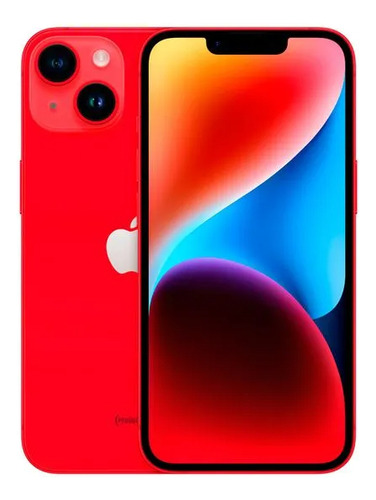 Apple Iphone 14 (128 Gb) Original Excelente Liberado Para At&t Esim Rojo (Reacondicionado)