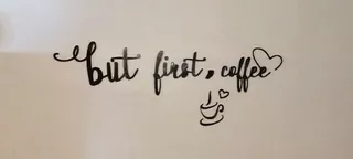 But First Coffee Wall Art- Figura Plastica