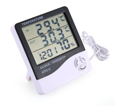 Higrometro Termometro Medidor Humedad Temperatura Exterior