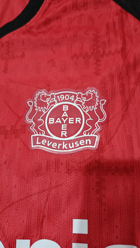 Camiseta Bayer Leverkusen Titular 24/25 #25 Palacios (Usado)