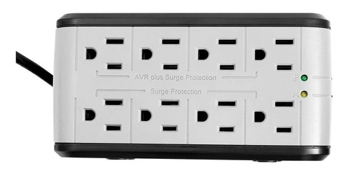 Imagen 2 de 3 de Regulador De Voltaje 1400va 650w 110v/120v Vorago Avr-200
