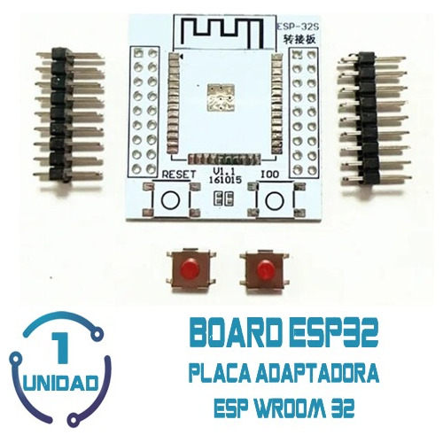 1 Unid Base Placa Adaptadora Esp-wroom-32 Esp32