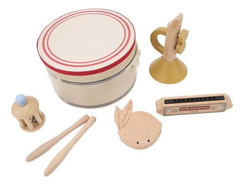 Simulación De Instrumentos Musicales Para Niños, Batería Par