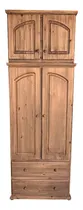 Comprar Ropero Placard De 80 X 237cm Con Baulera De Madera Macizo