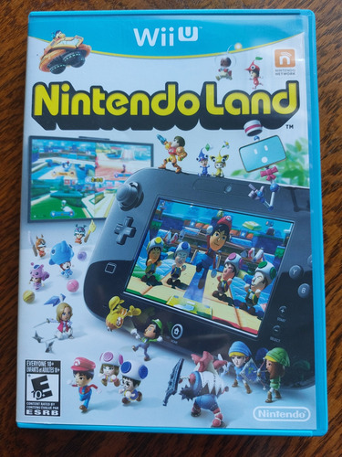 Nintendo Land Juego Original Físico C/manual Y Folleto Wii U