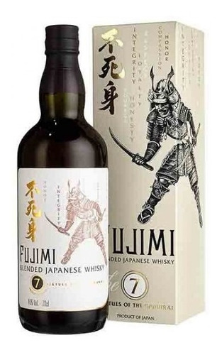 Whisky Fujimi The 7 Virtues Japanese Con Estuche Goldbottle