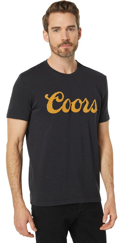 Lucky Brand Polera Gráfica Con Logo Coors Para Hombre, Cue