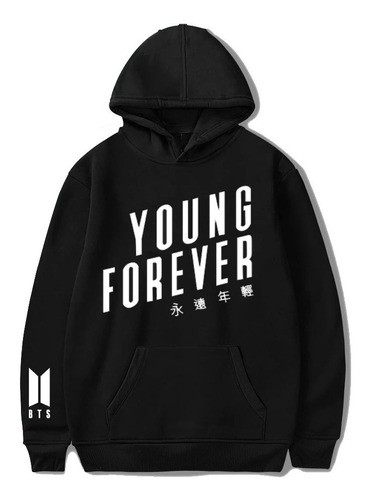 Sudadera Young Forever Kpop Bts