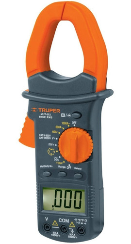 Tester Multimetro Digital Pinza Amperimetrico Truper Mut-202