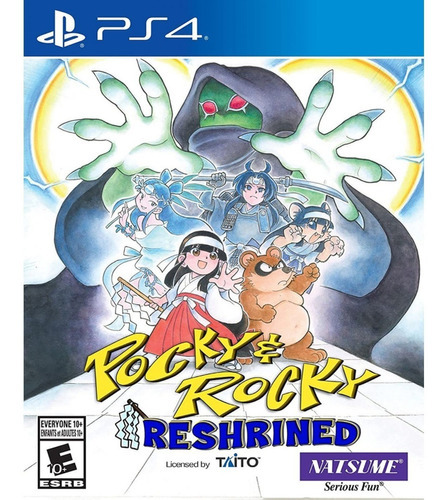 Pocky & Rocky Reshrined - Ps4