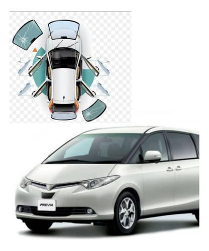 Parabrisa/vidrios Laterales/ Toyota Previa Varios Años