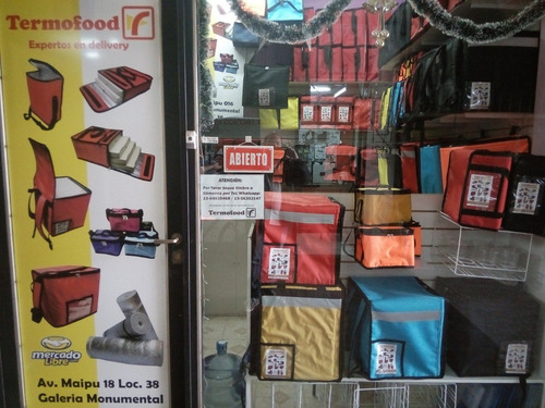 Bolso Térmico Viandas, Sushi, Helado, 48 Lts. Mercado Envios