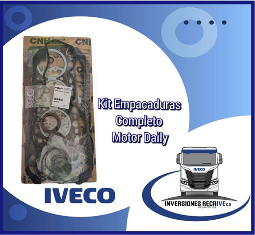 Juego De Empacadura De Motor Completo Iveco Daily