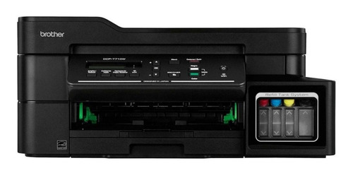 Impresora a color multifunción Brother DCP-T7 Series DCP-T710W con wifi 220V negra