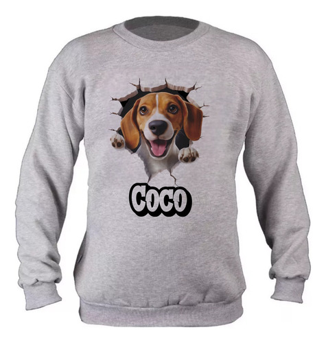 Buzos Perro Ovejero Adultos Estampado Diseño Original 6407
